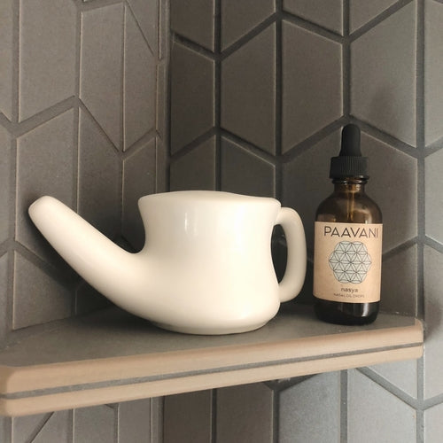 Nasal Care Ritual | Ayurvedic Neti & Nasya Kit for Sinus Health
